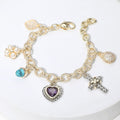Ava Mixed Charm Bracelet