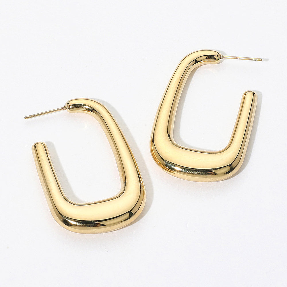 Recky Hoop Earrings