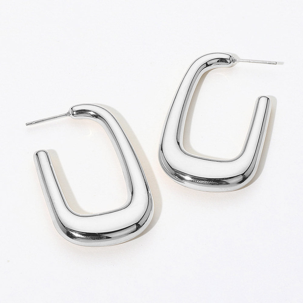 Recky Hoop Earrings