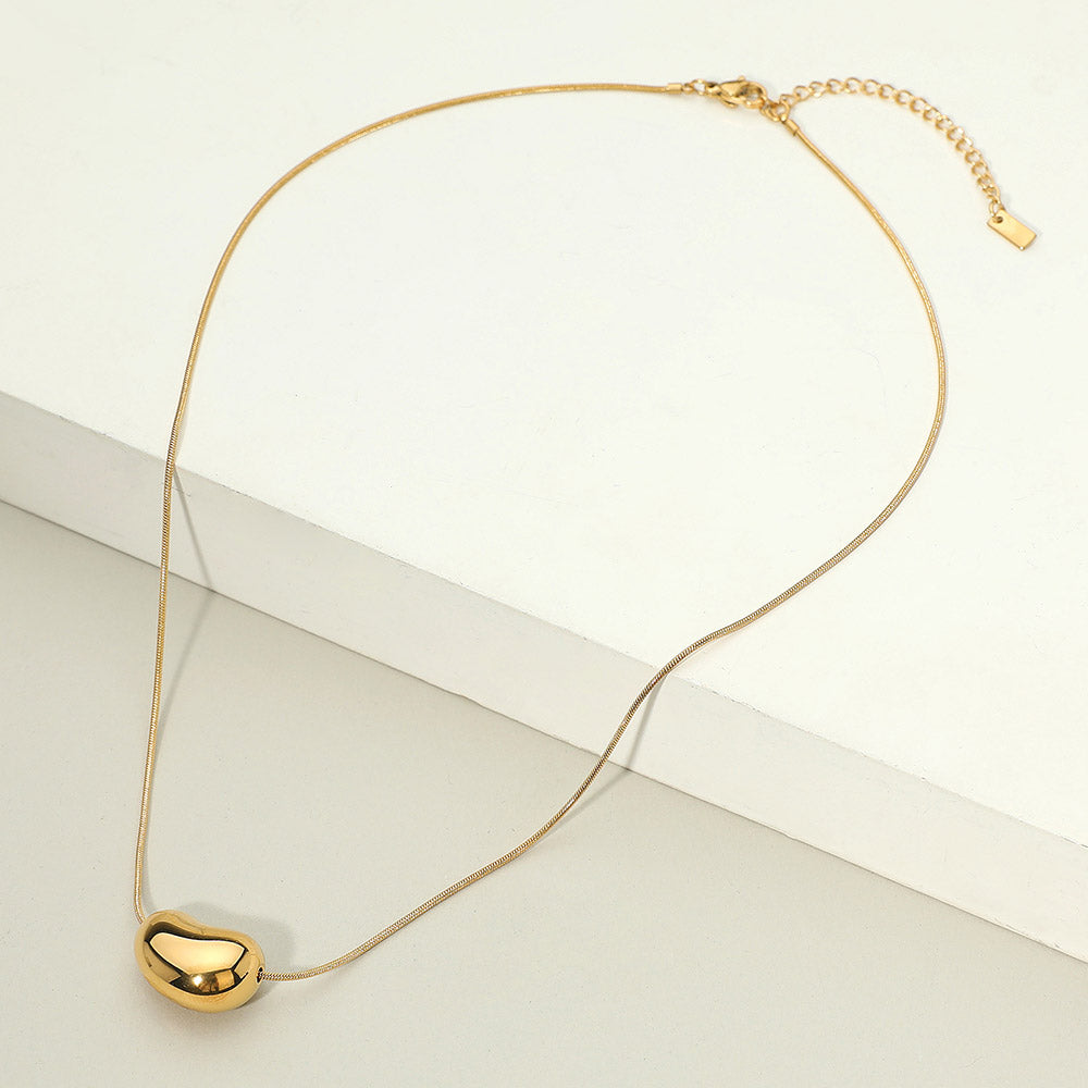 Bean Pendant Necklace