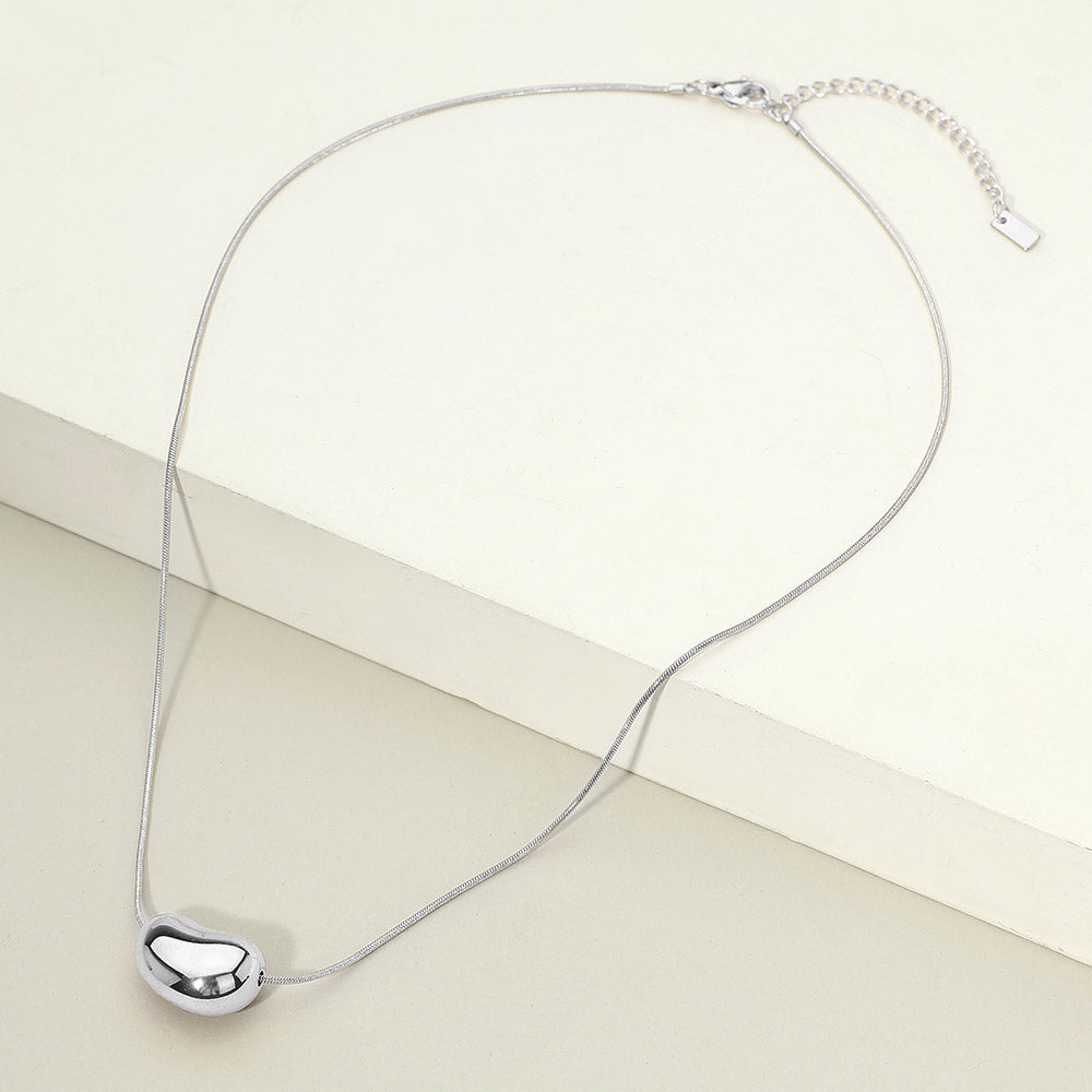 Bean Pendant Necklace