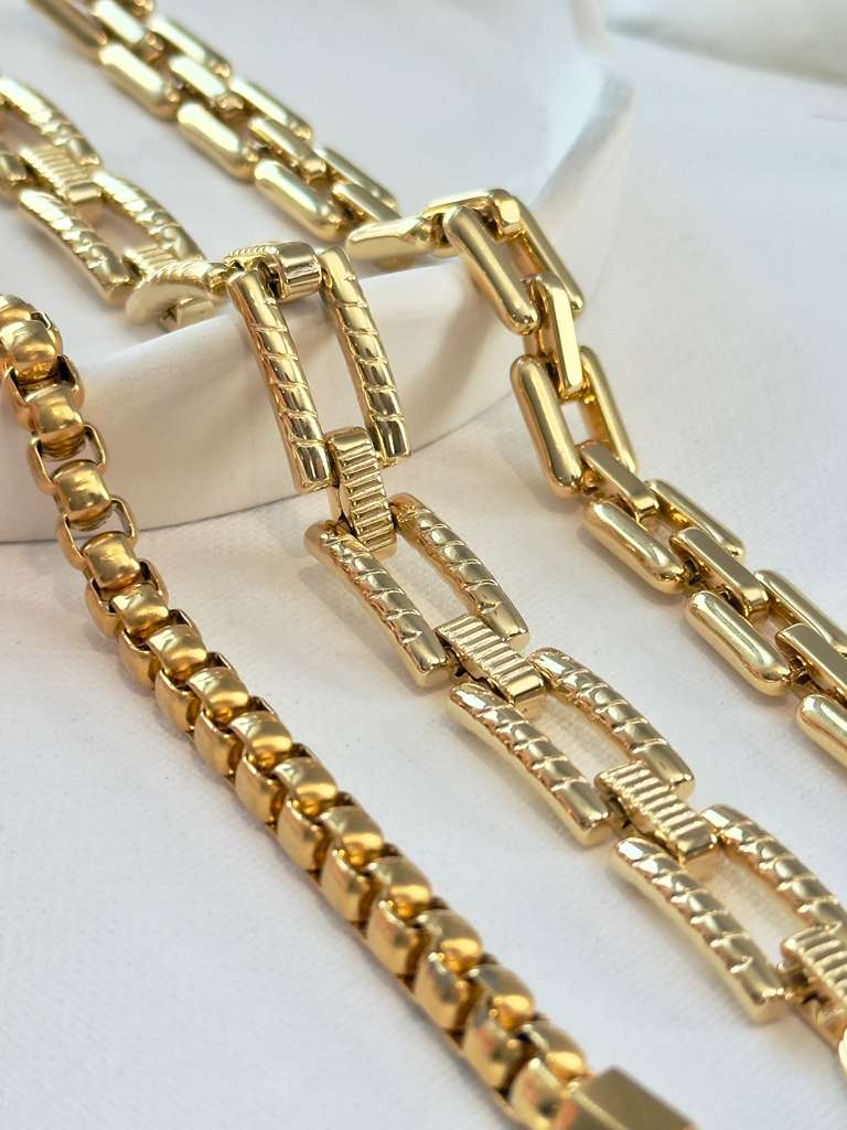 Boxy Link Bracelet