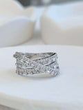 Twist White Gold Ring