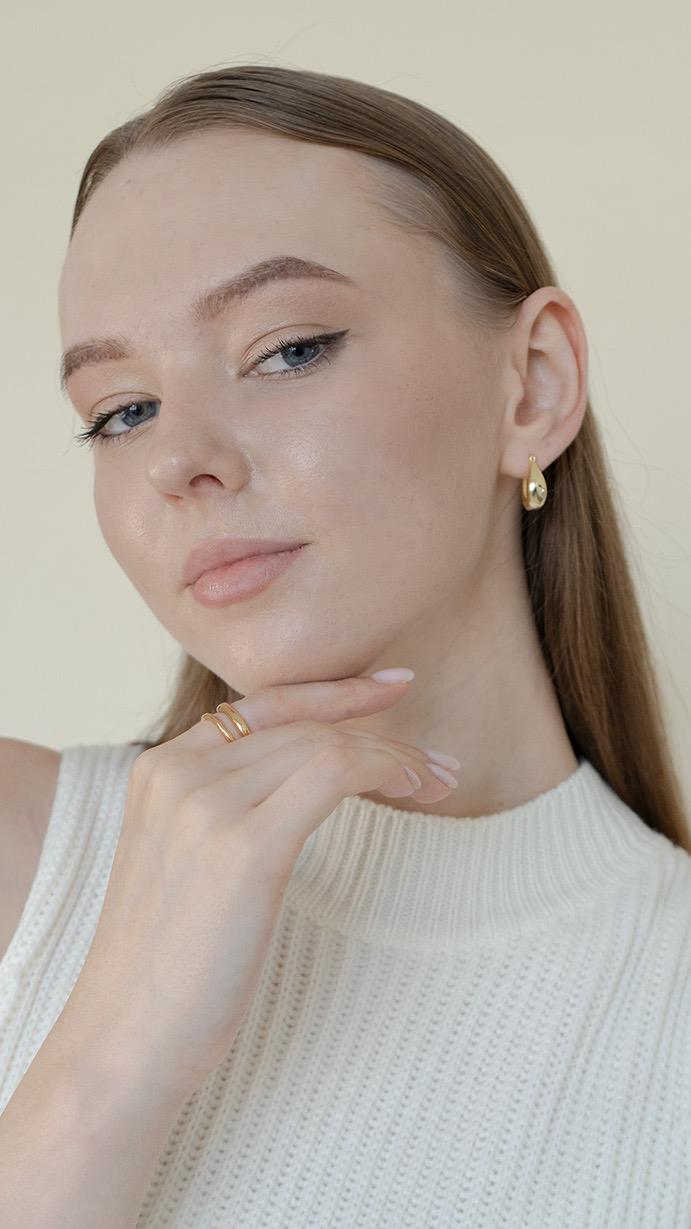 14K Gold Filled Mini Hoops